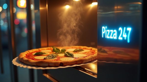 Le distributeur de pizza : une solution surprenante pour 24h de gourmandise