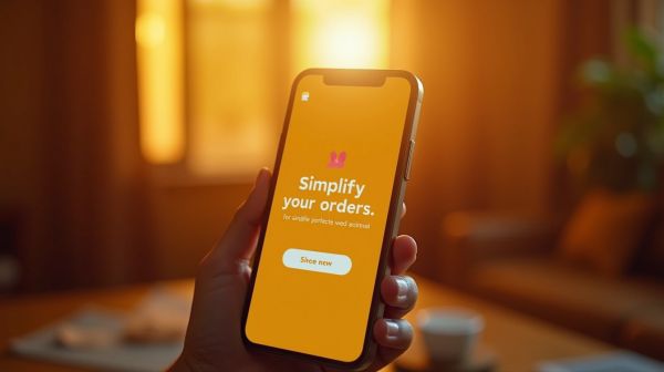 Simplifiez vos commandes avec l'application McDonald's