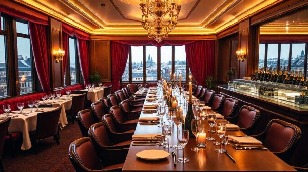 Top 10 restaurants parisiens avec salles privatives pour vos événements