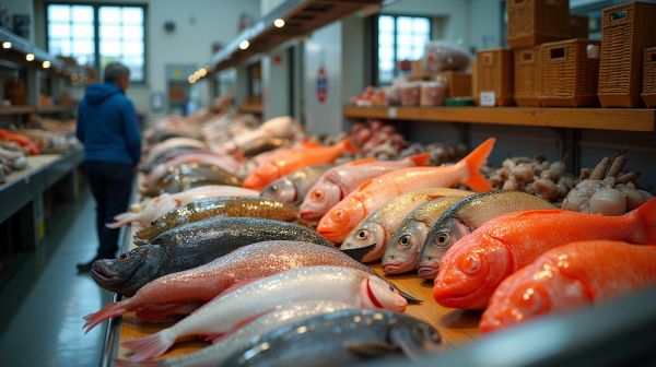 Votre poissonnerie à Caen pour des produits frais et qualitatis